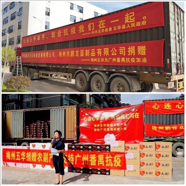 市人大常委会机关招商引资企业爱心助力广州抗疫 广州鹏龙网络